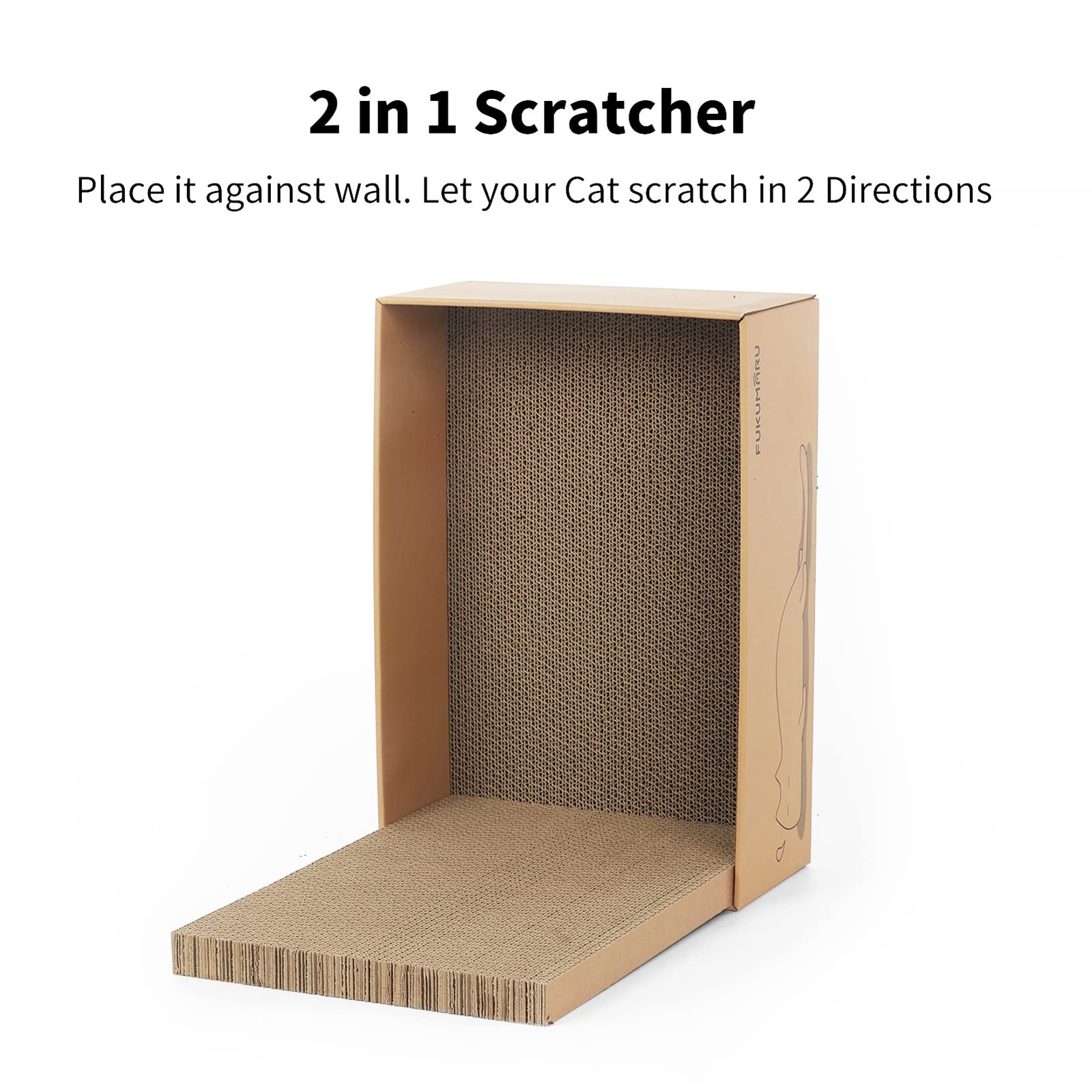 FUKUMARU eco-friendly recyclable cardboard for sustainable cat gear