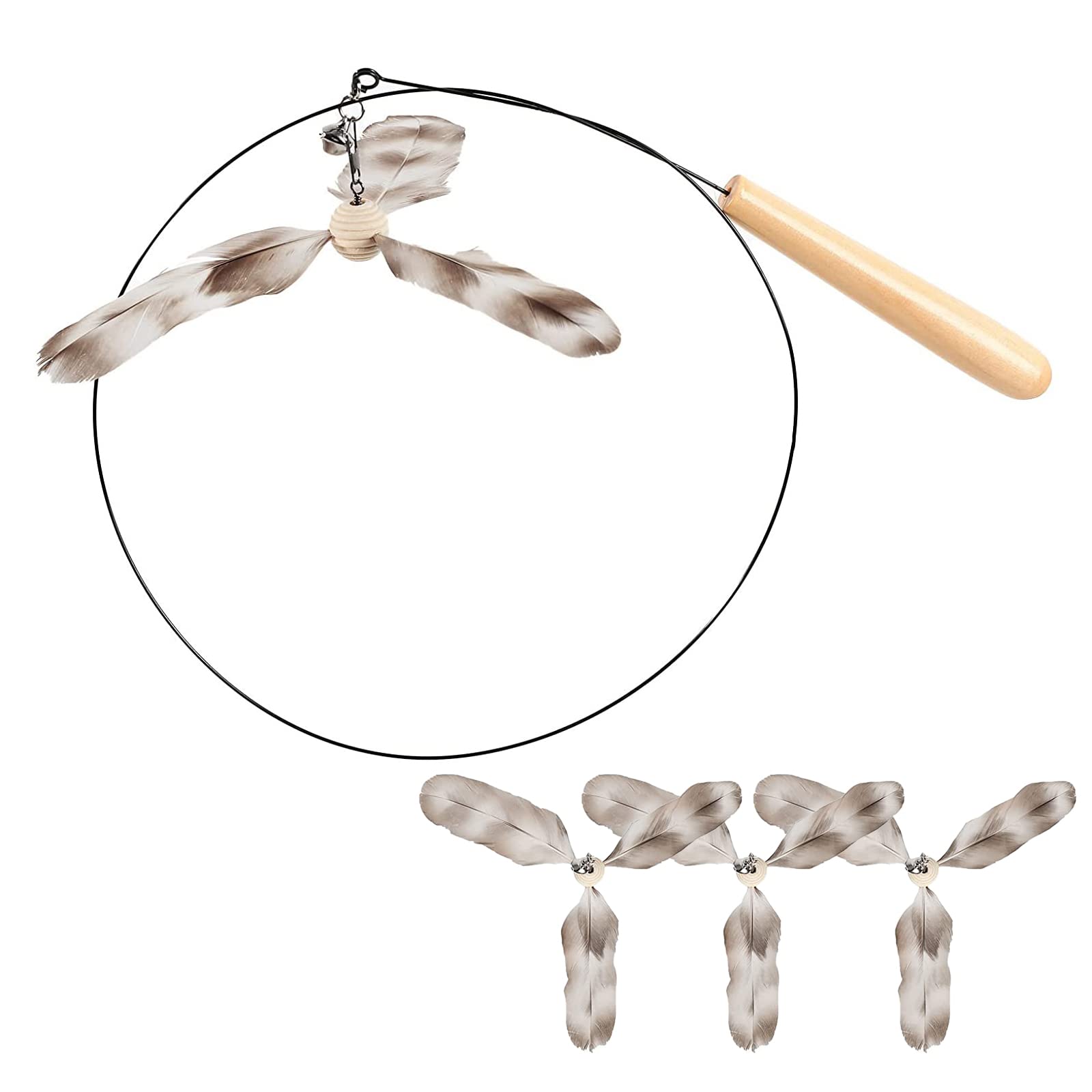 FUKUMARU lightweight durable cat toy designed for easy storage and versatile play indoors.