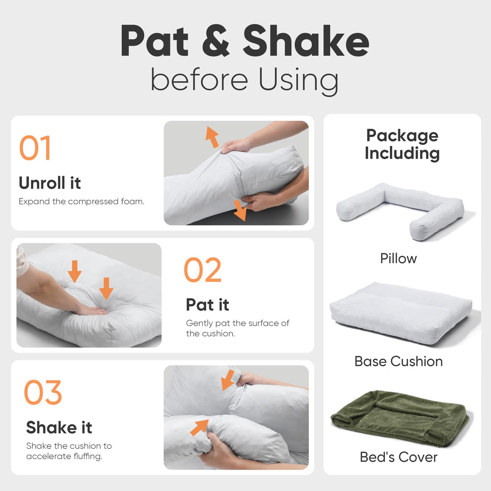 FUKUMARU orthopedic-inspired cushion supports neck and back comfort