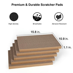 FUKUMARU reversible scratchers setup highlighting dual-sided surfaces
