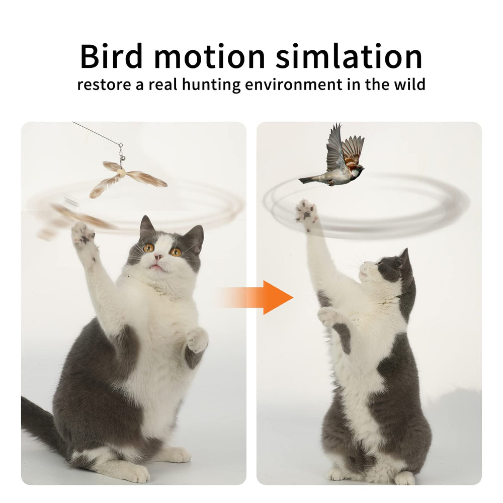 FUKUMARU steel wire rod movement mimics birds to engage jumping.