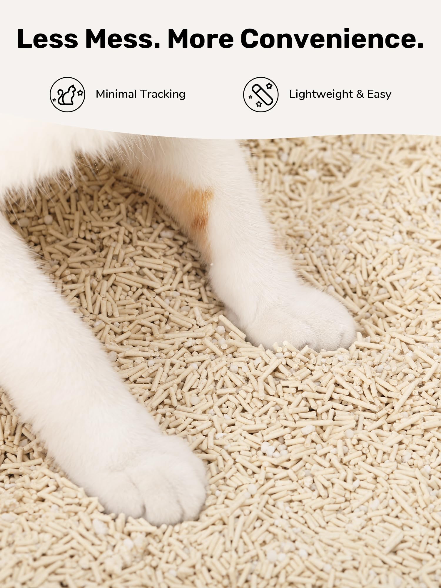 FUKUMARU 6lb bag x 2 packs shown for lightweight, convenient replenishment.