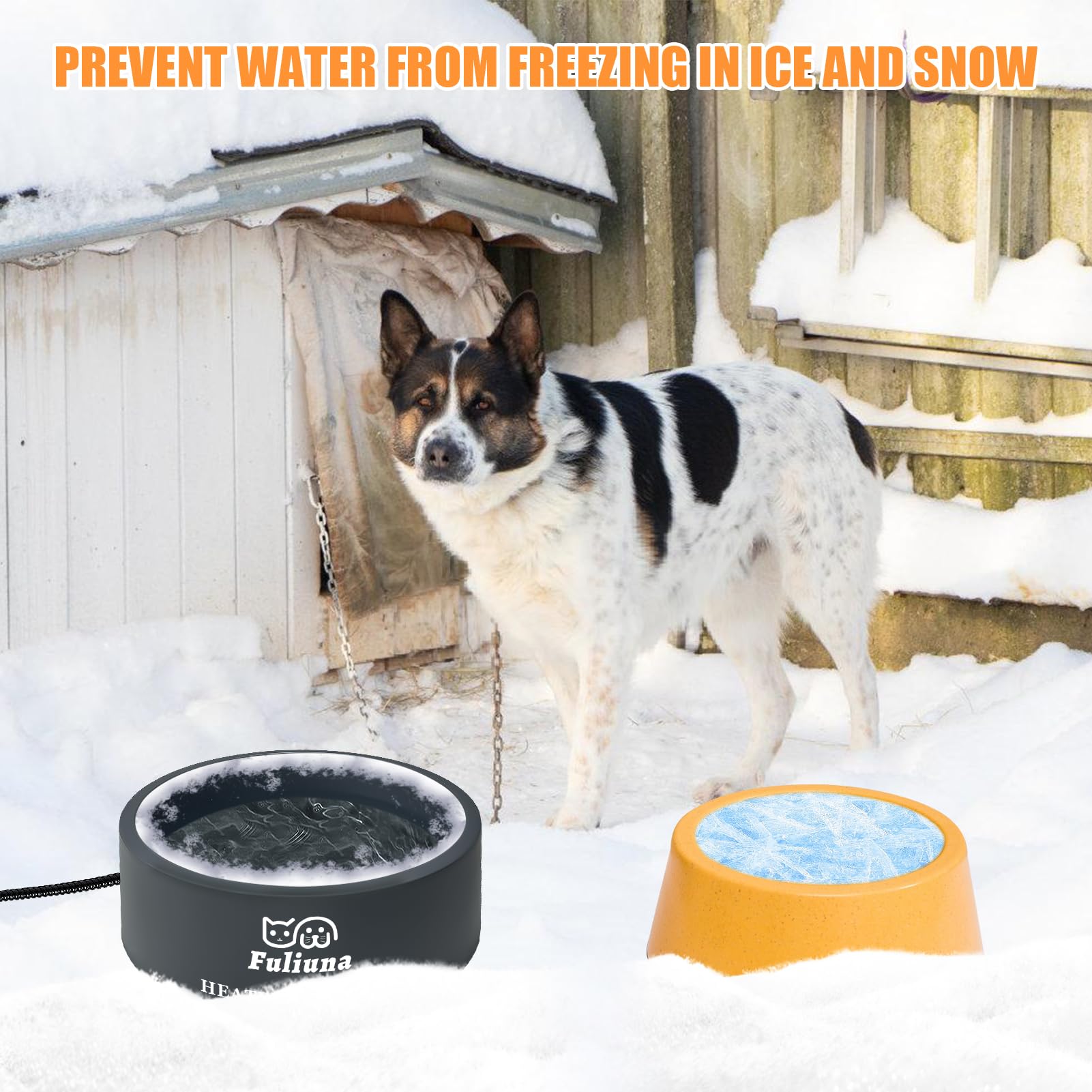 Fuliuna winter-ready bowl delivers drinkable water in freezing weather