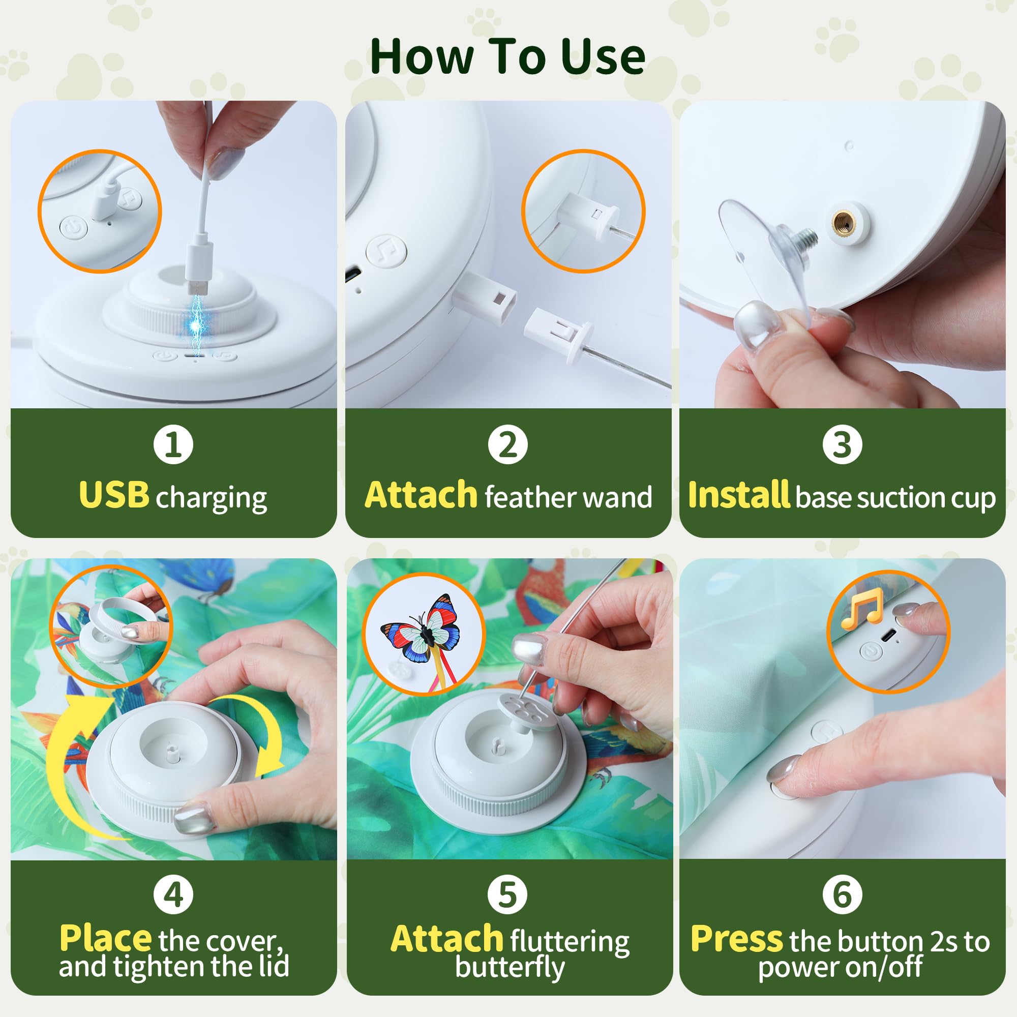 FULUPET motion-activated paw interaction encourages active engagement.