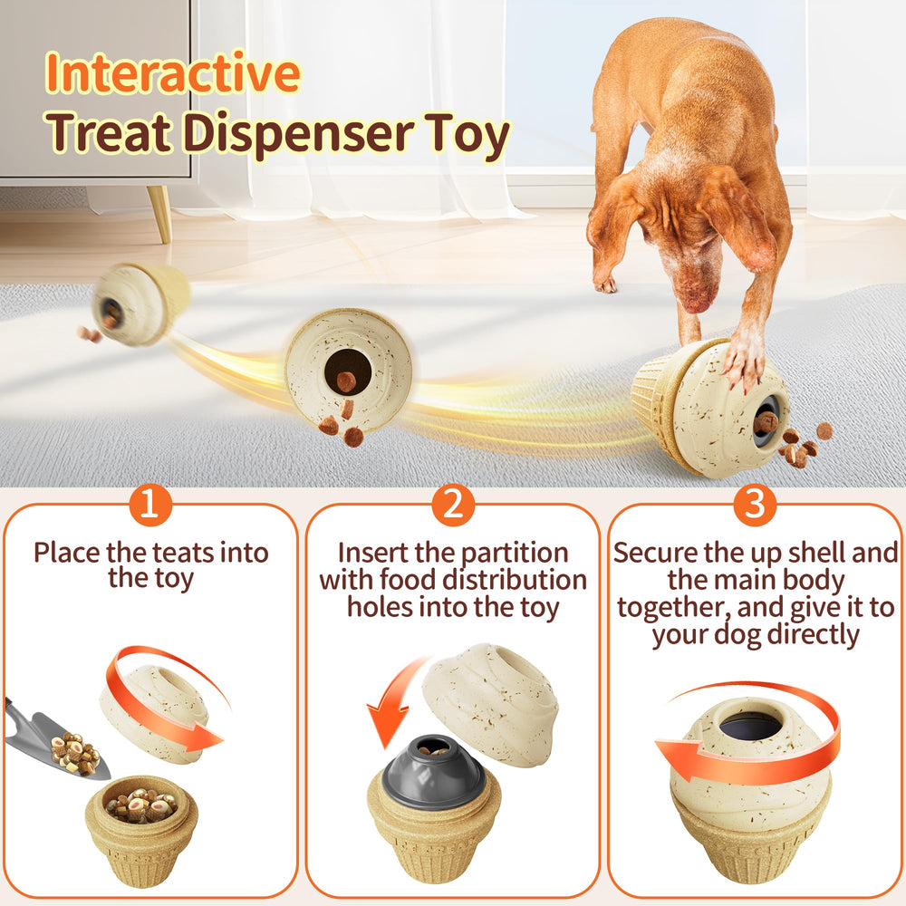FULUPET frozen-dog-treat-holder-two-compartments presents easy frozen rewards.