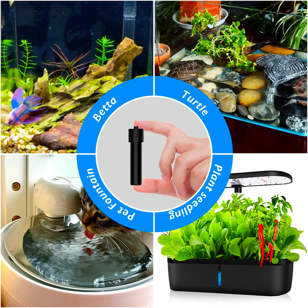 FUMAK Betta nano-tank heater supports small aquatic habitats with stable temperature