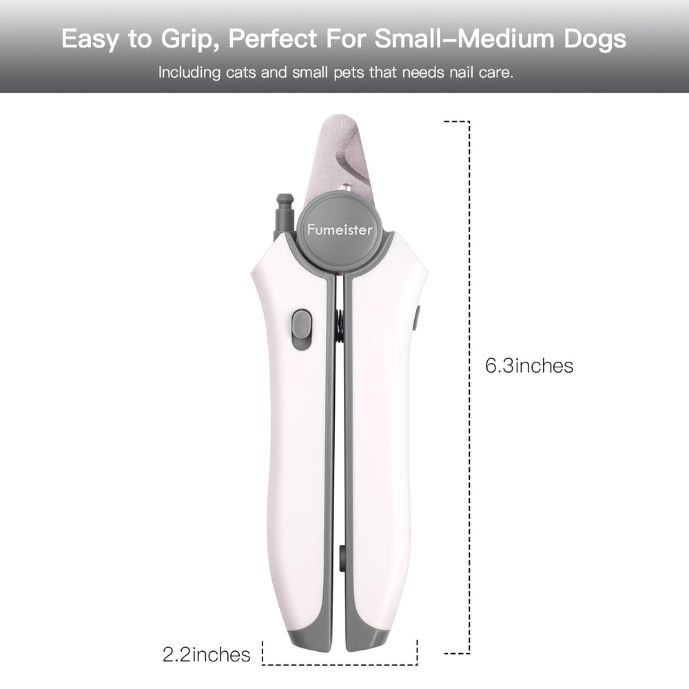 Fumeister compact rechargeable nail trimmer ready for on-demand use