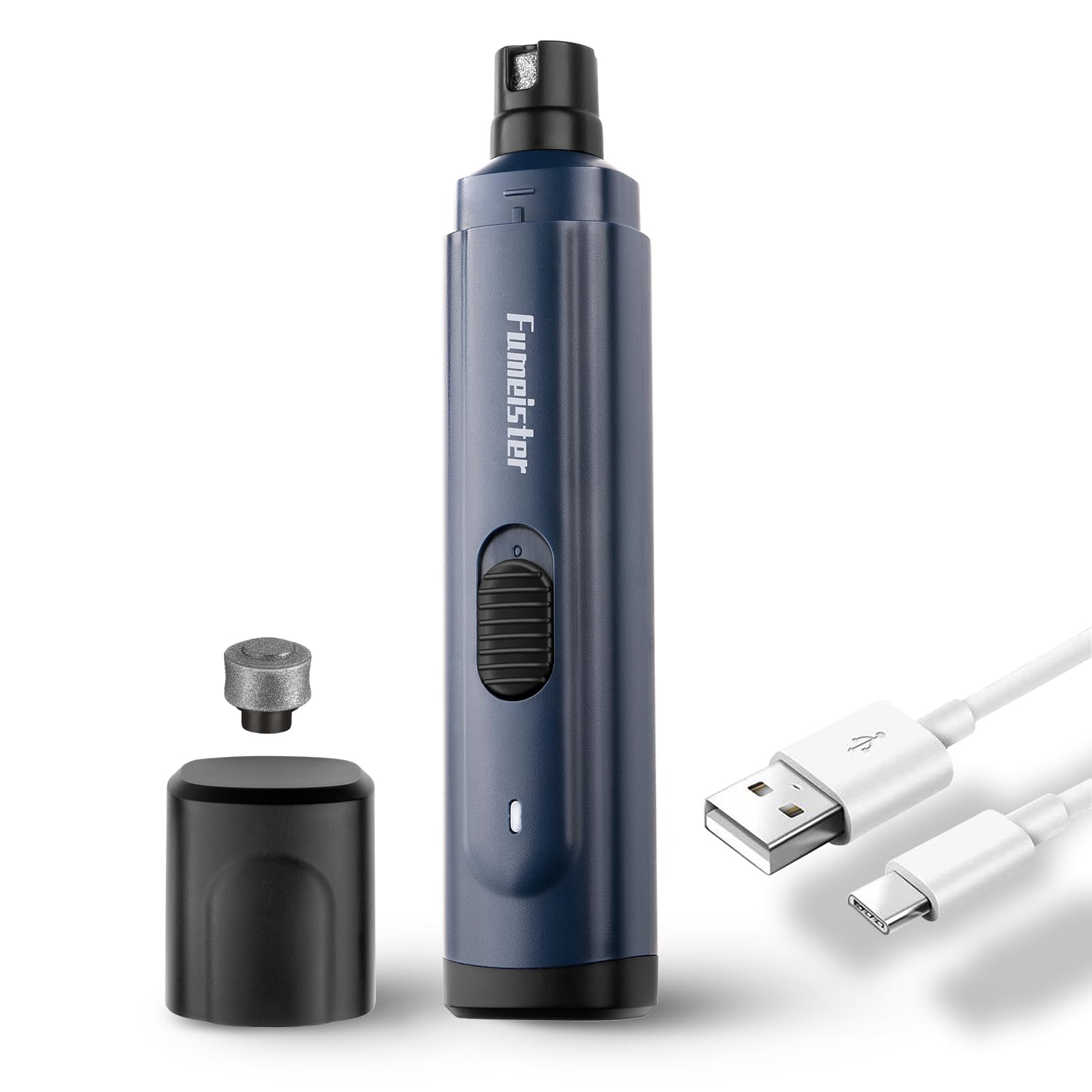 Fumeister pet nail grinder quietly operating for calm grooming sessions