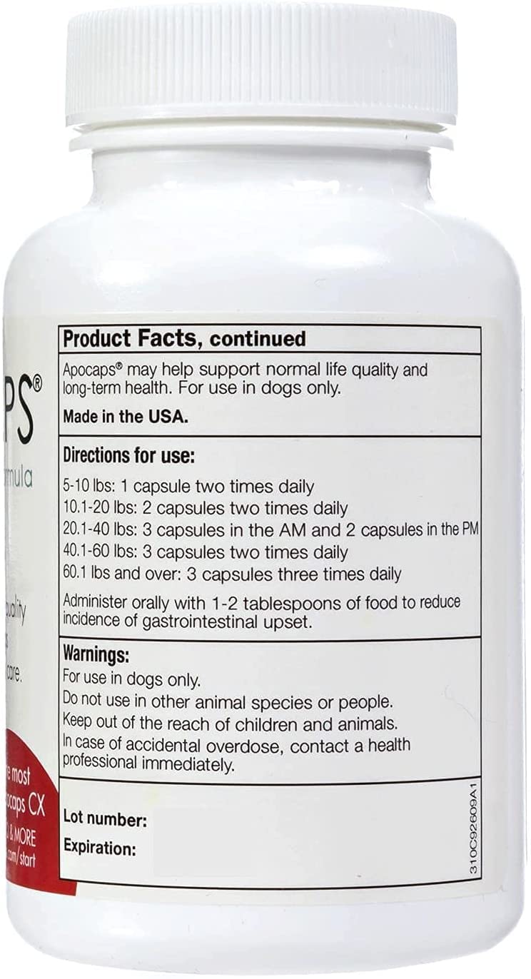 Functional Nutriments Apocaps CX turmeric-curcumin blend for joint wellness support.