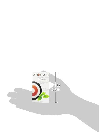 Functional Nutriments Apocaps CX ingredients bottle highlights citrus bioflavonoids for antioxidant support.