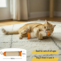 FuneeTop juguete colgable para gatos, se puede colgar y mover para mayor estimulación.