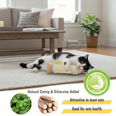 FuneeTop natural sisal mat close-up shows a durable scratching texture.