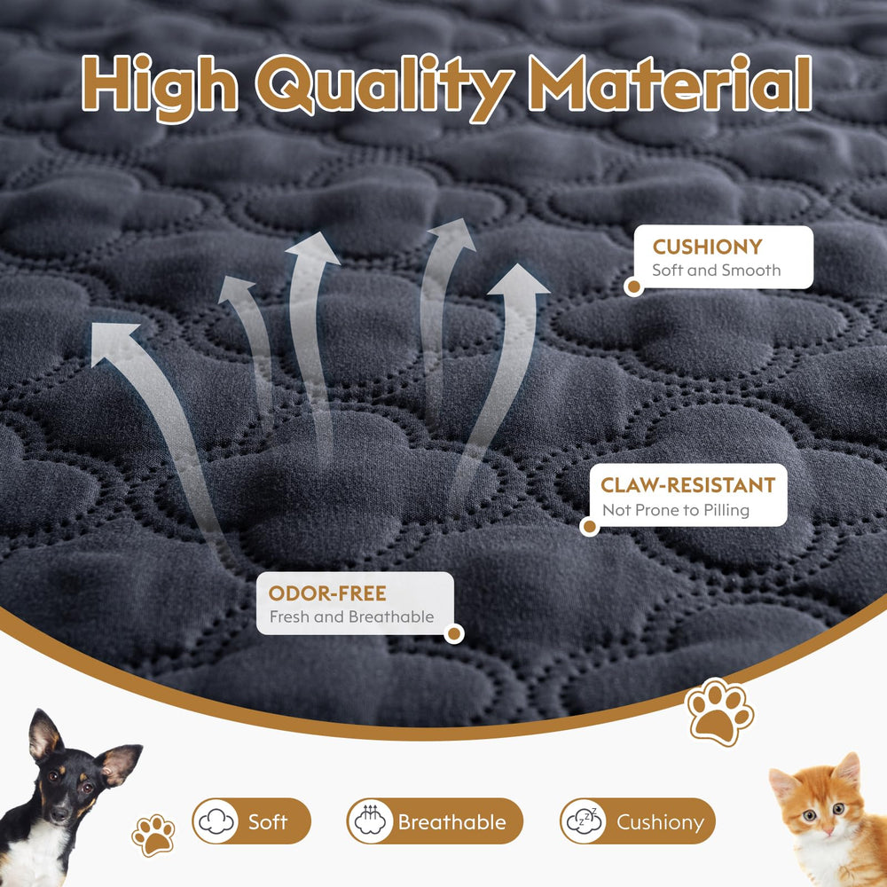 FunFurry car-seat protector blanket in use during a car ride