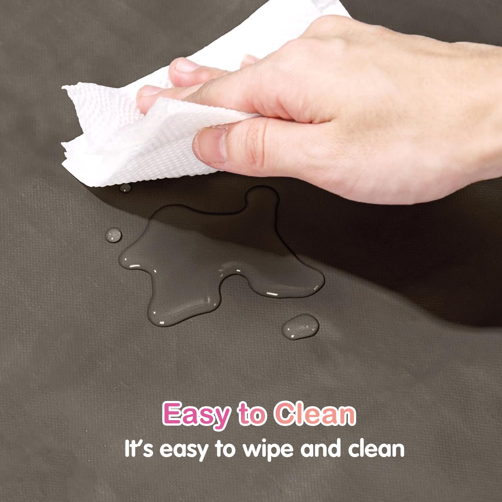 FunFurry durable washable material stands up to repeated cleanings.