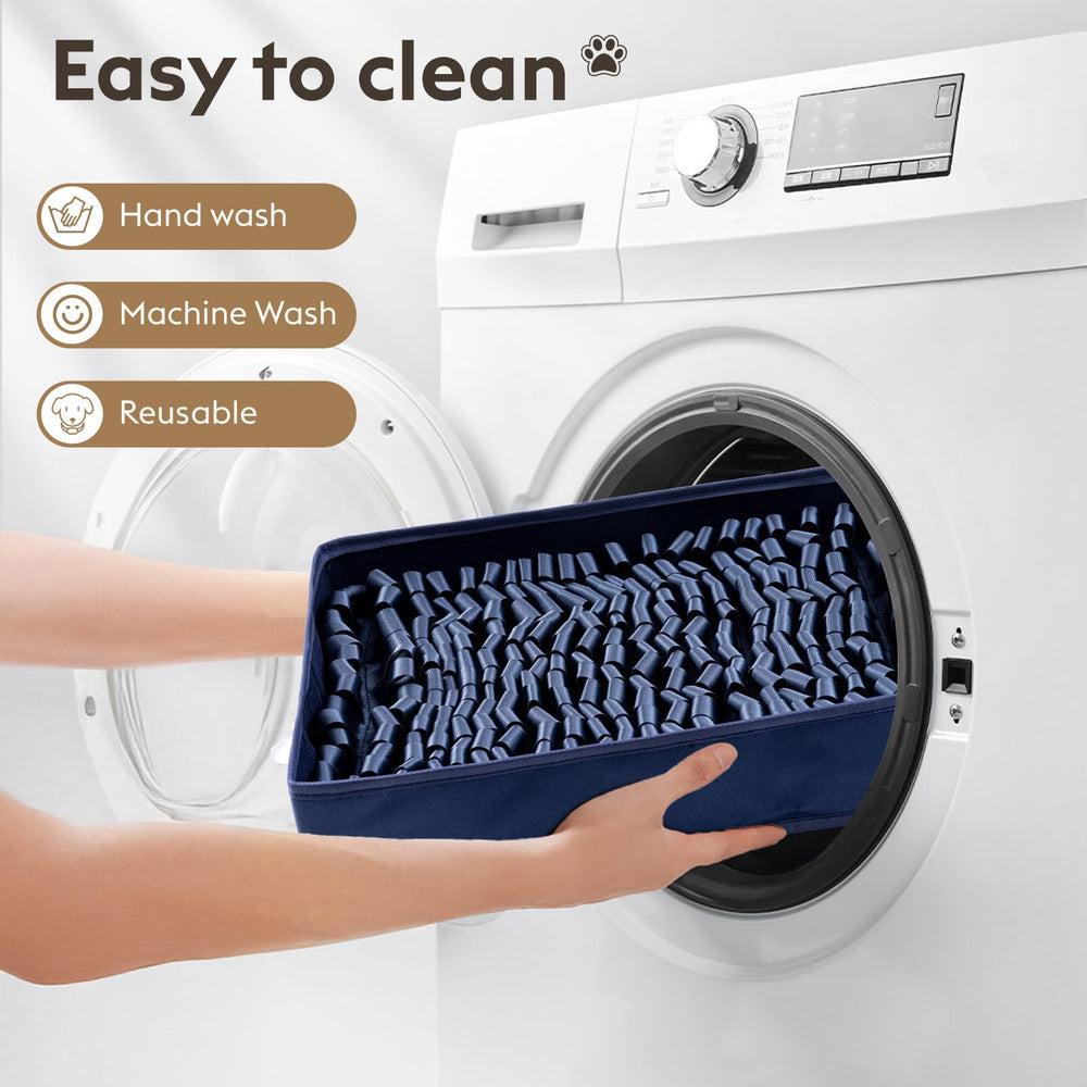 FunFurry Snuffle Mat decor-friendly design blends with home décor.