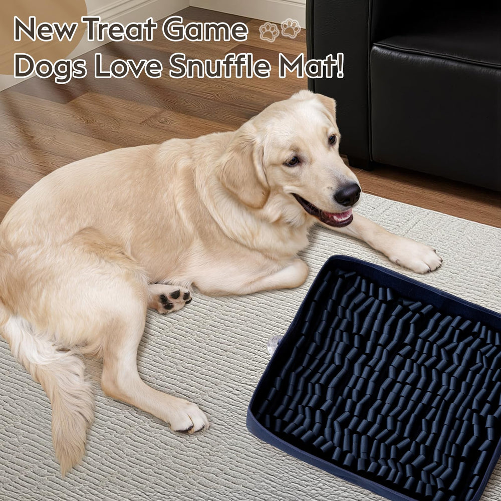 FunFurry Snuffle Mat machine-washable fabric for easy cleaning.