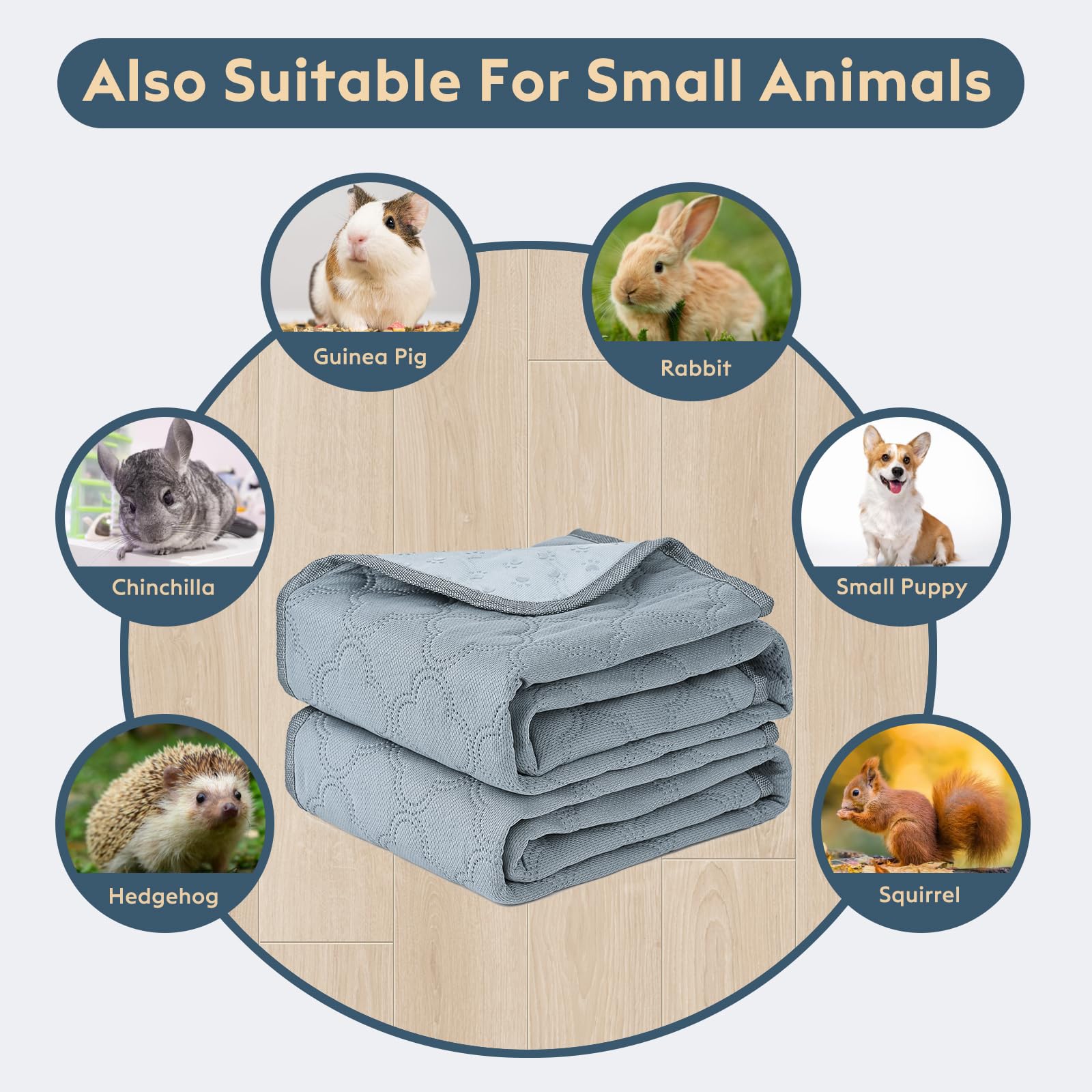 FunFurry washable pads in use show easy cleaning cycles