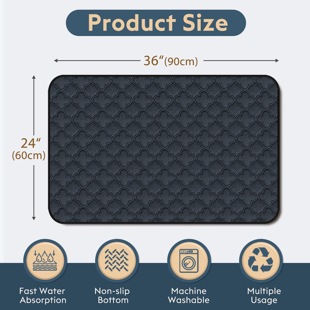FunFurry washable pee pad waterproof-inner-layer protects floors from accidents.