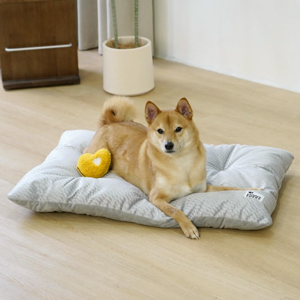 FUNNY FUZZY almohadon descanso perro, soporte confortable para articulaciones.