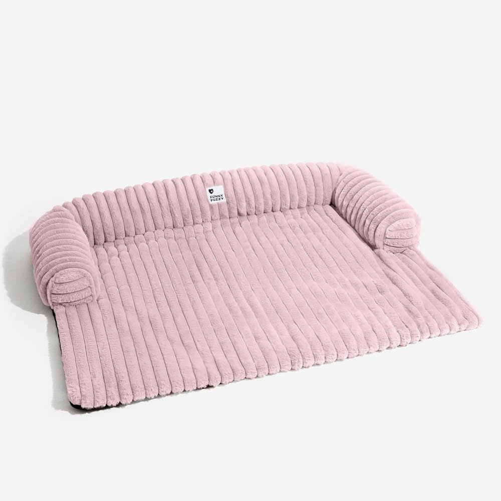 Funny Fuzzy machine-washable couch cover simplifies care and freshness
