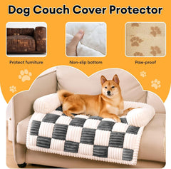 FUNNY FUZZY raised edges provide head and neck support for pets