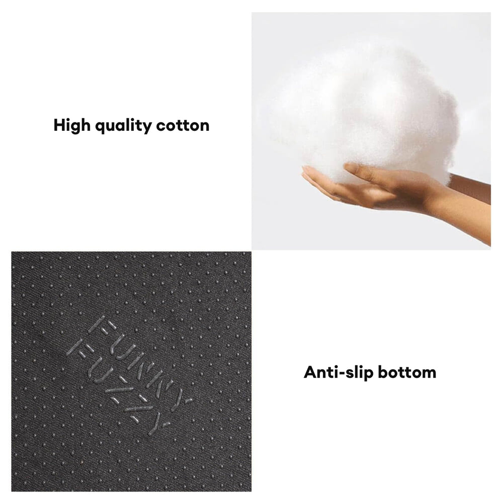 FUNNY FUZZY Snoozy Dream dark grey color fits modern homes