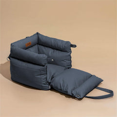 FUNNYFUZZY front-edge unzip expands bed for extra lounging space.