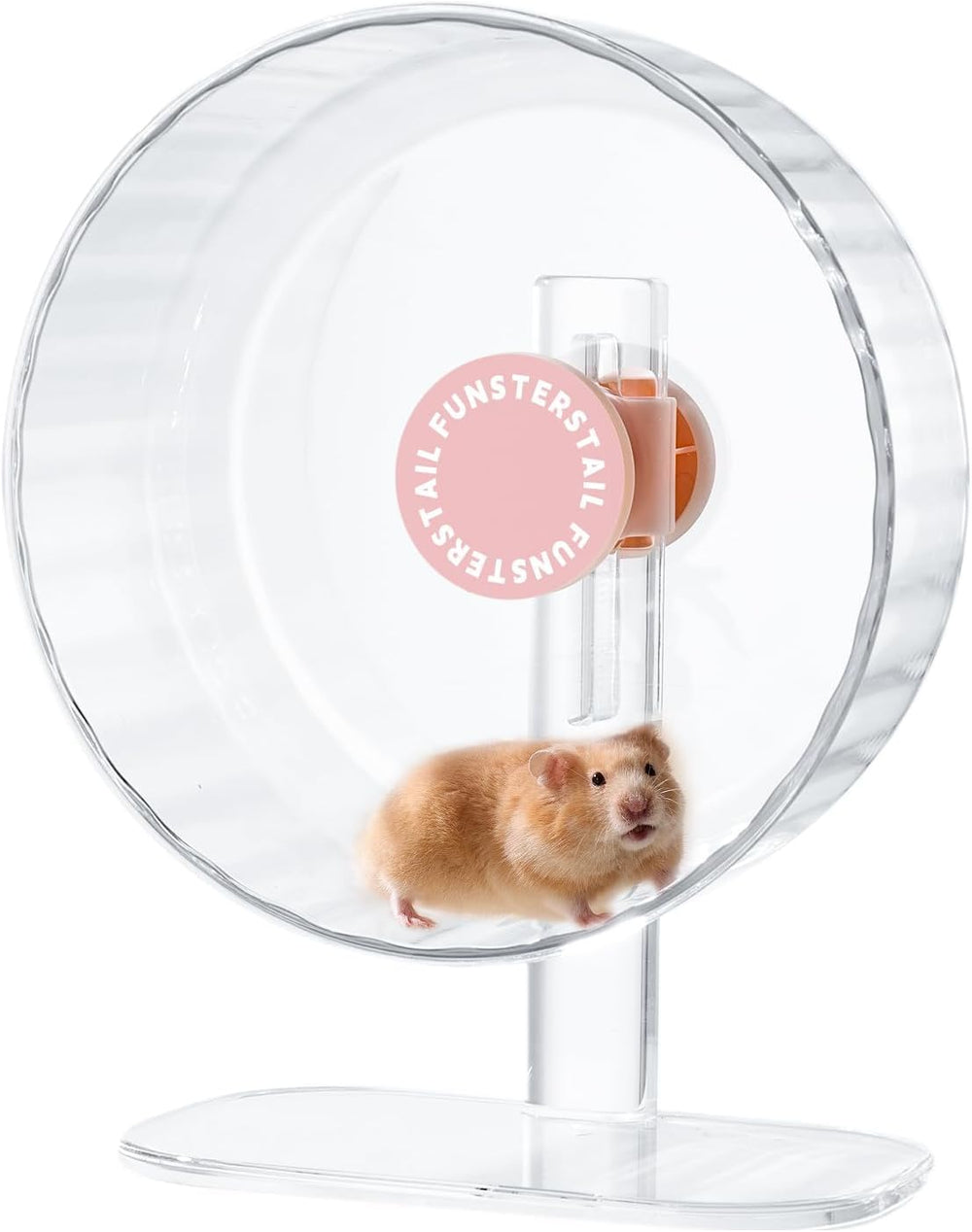 FunstersTail super silent wheel 12 inch in peach pink for peaceful nights