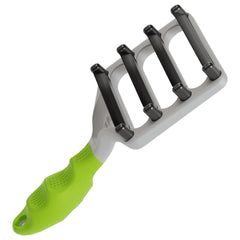 FUR4 deshedding dog brush front view for short-hair dogs, gentle grooming