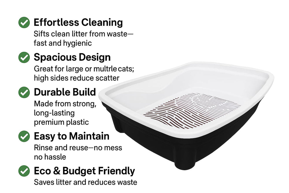 Furacao Pet Classic Plus waste-disposal view signals easy waste removal and reduced litter waste.