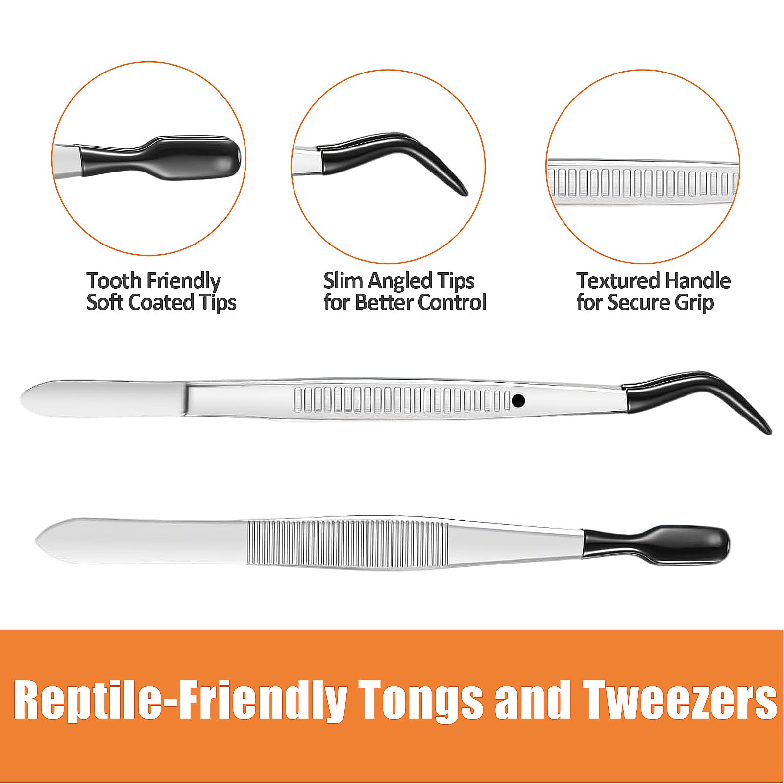 Furatune gecko feeding tool enables hands-free, clean feeding in small terrariums.