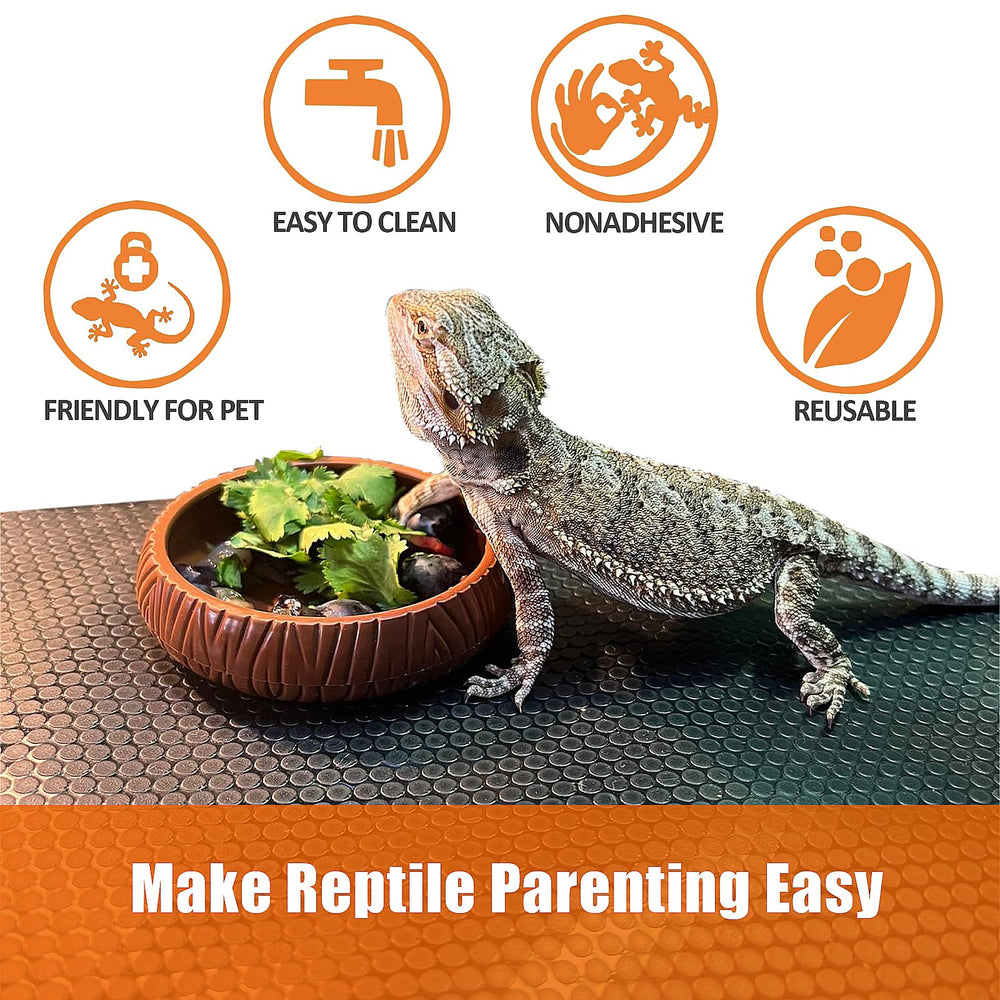 Furatune substrate bedding is easy to trim and fit for tanks.