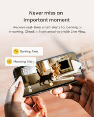 Furbo Mini360 2-way audio lets you talk to your pet remotely.