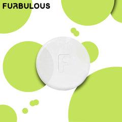 Furbulous deodorant bar in litter-box scene suggests quick, unobtrusive odor reduction