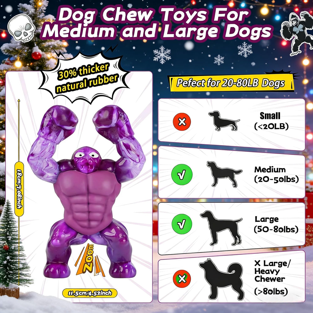Furdog nylon-reinforced core toy for aggressive chewers and long-lasting play.