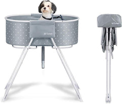 Furesh Little Dipper bath tub assembly enables 360-degree pet access for easier bathing