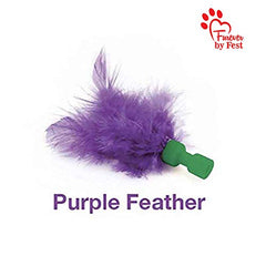 Furever by Fest replacement feather attachment for Pop and Play encourages fluttering, curiosity-led pouncing.
