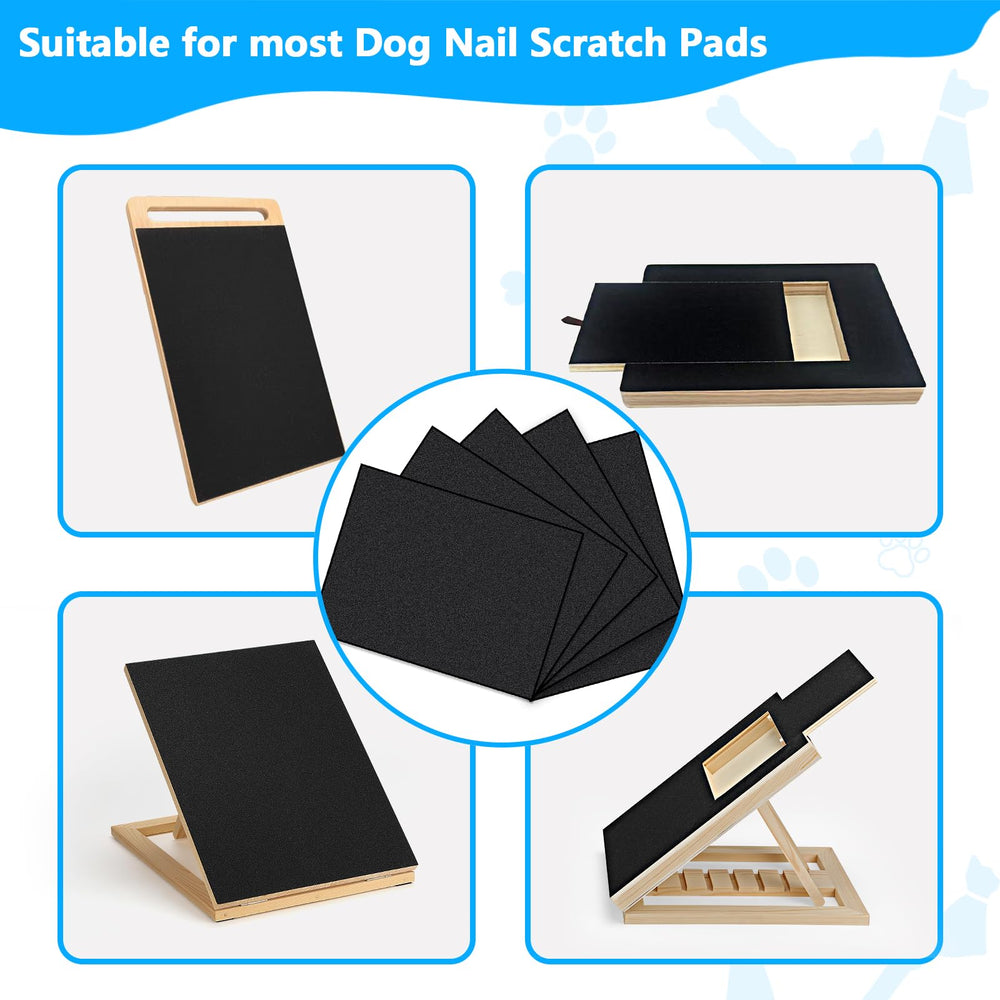 FurFlasher scratch board sandpaper pads compatible with most boards, easy to attach