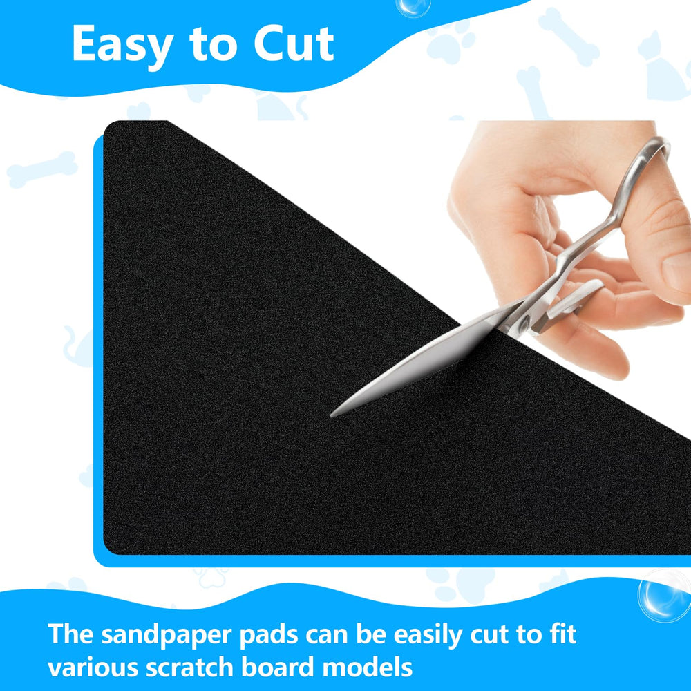 FurFlasher waterproof sandpaper pads resist wear for months of pet nail care