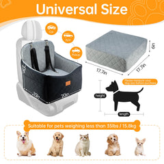 FurFrolic dog car seat safety belts secure your small to medium dog on road trips