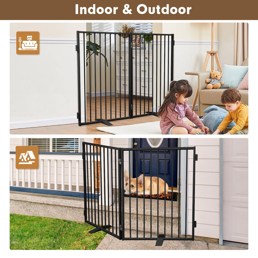 Furggis indoor-outdoor gate suitable for home and yard use