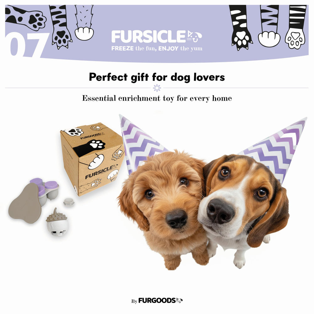 FurSicle gift-ready packaging perfect for dog lovers.