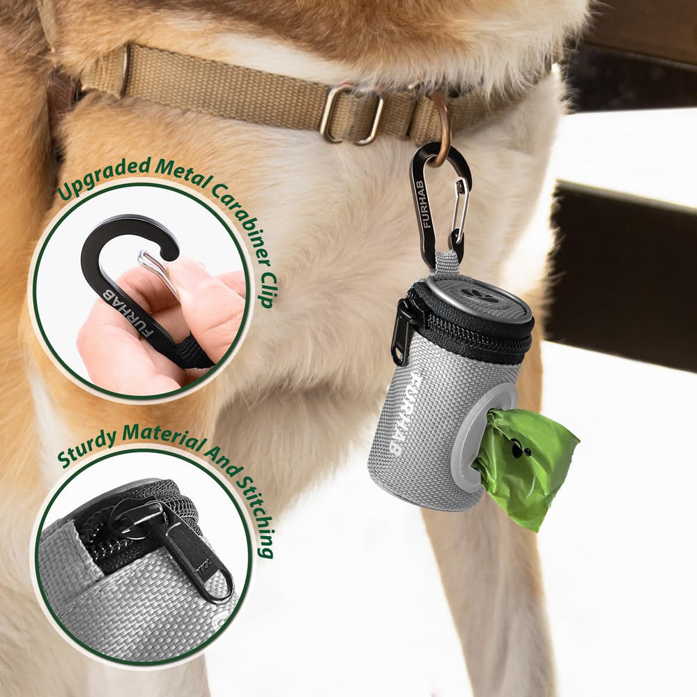 FURHAB 1680D nylon Oxford pouch for durable, odor-free storage.
