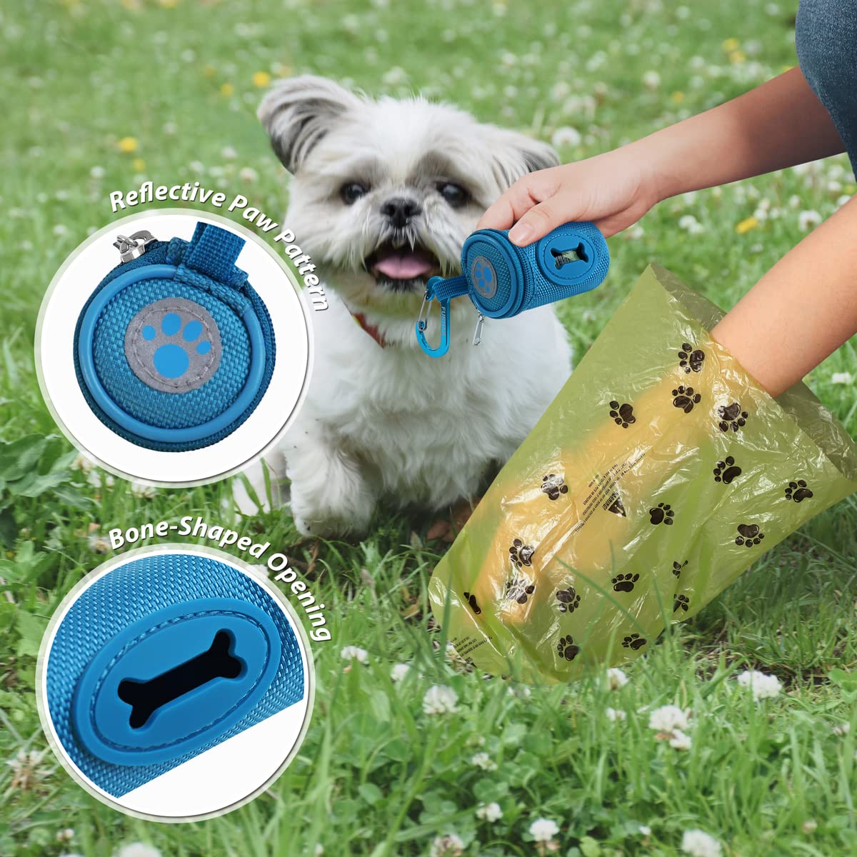 FURHAB bone-shaped opening highlights quick bag pull for fast pickup