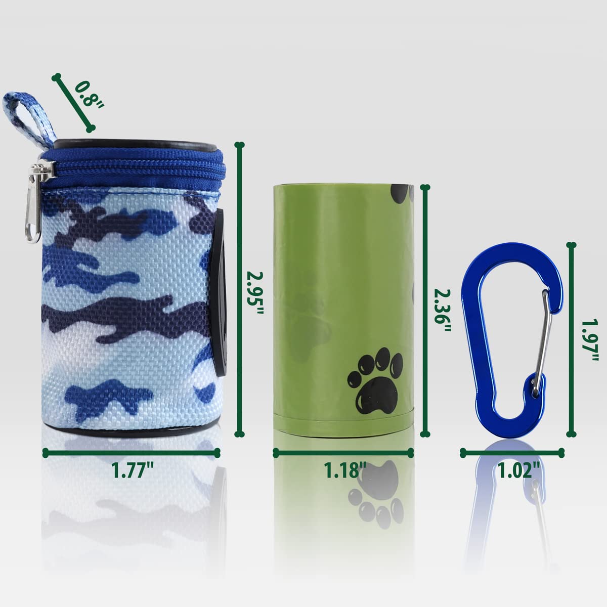 FURHAB included roll of bags supports ready-to-use outdoor outings.