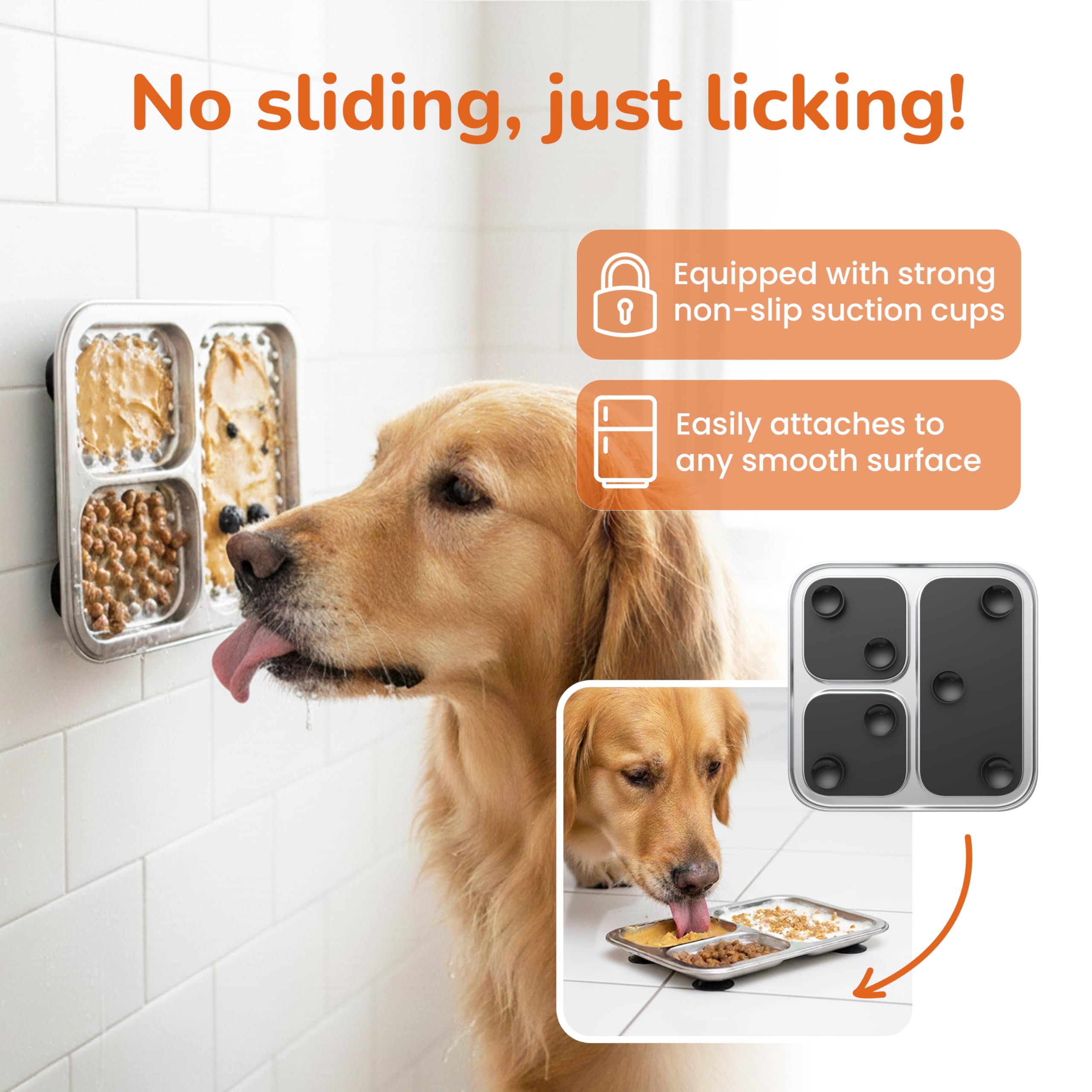 Furlithix bath-time lick mat supporting calmer grooming sessions