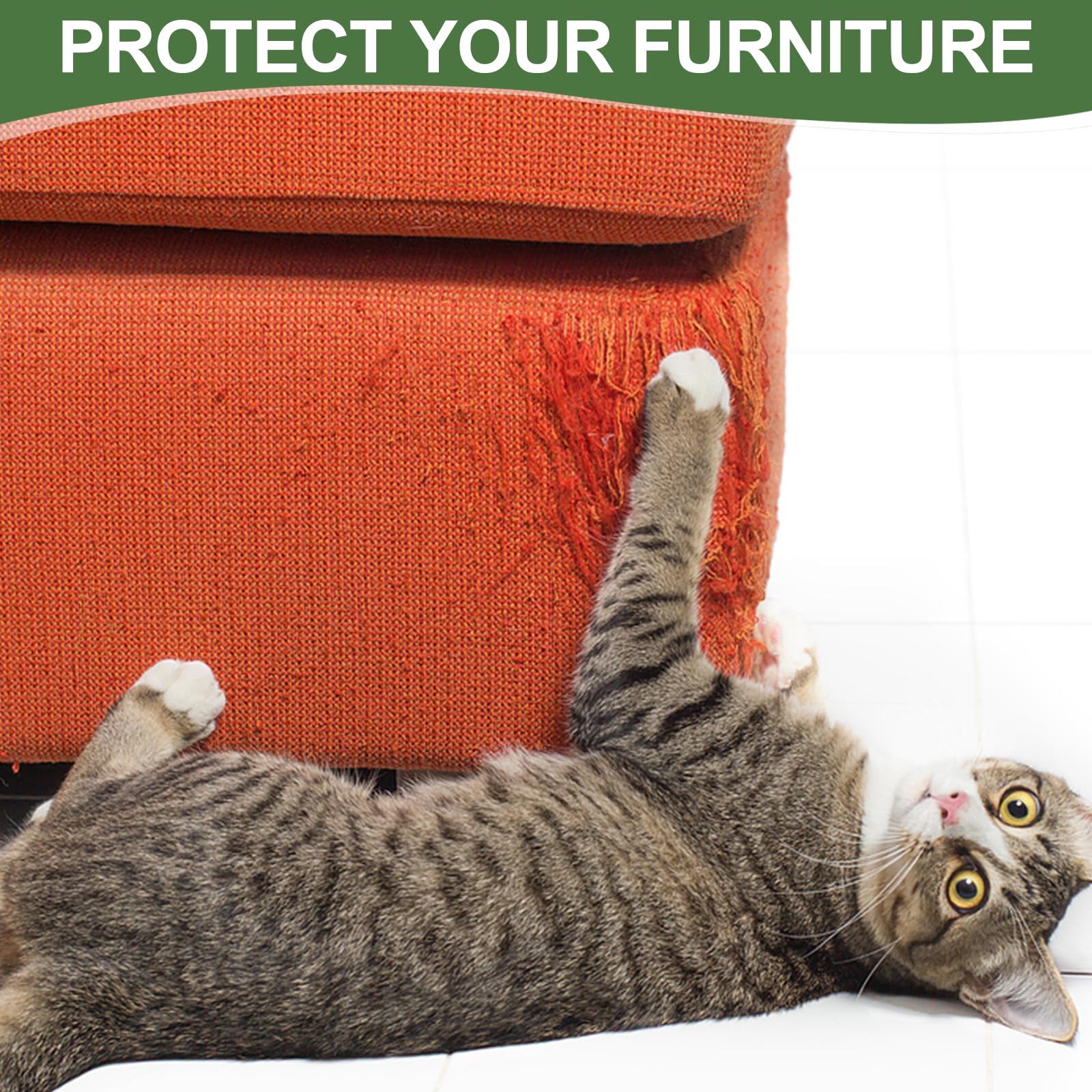 Furlogy Style A indoor cat play scratcher enhances home entertainment for felines.