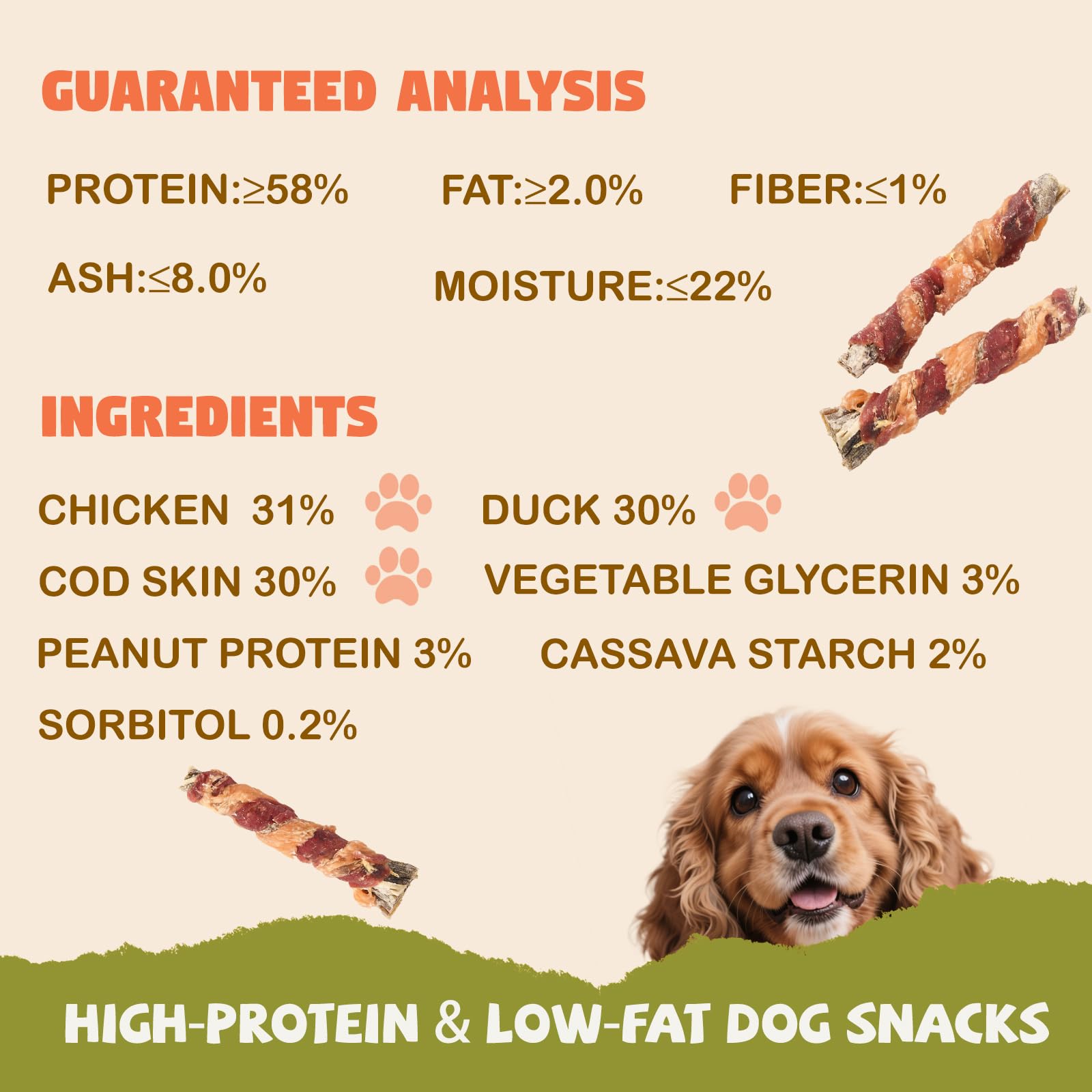 Furmate long-lasting jerky chew ideal for extended training sessions