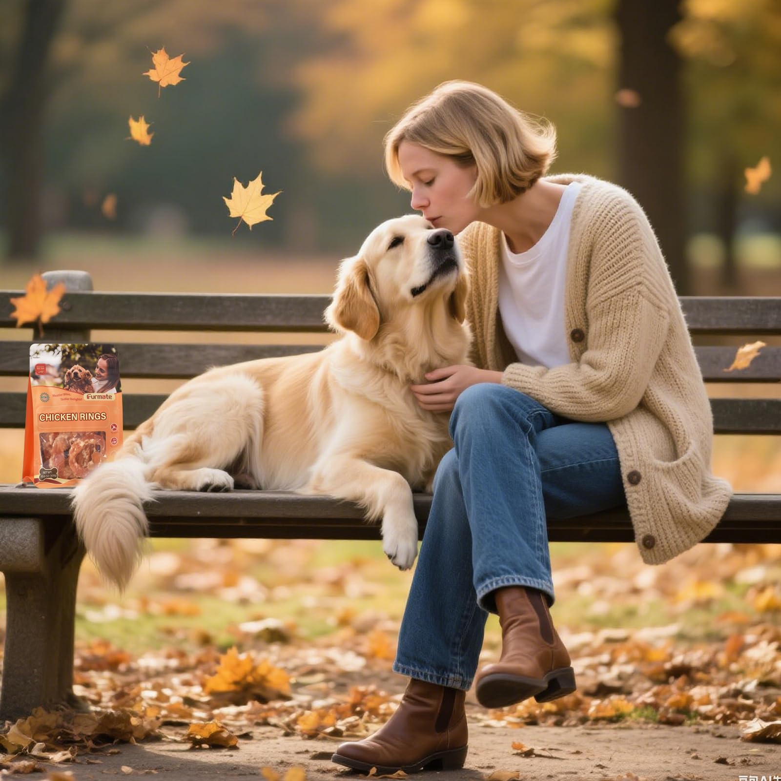 Furmate Multi-size dog rings—suitable for small, medium, and large dogs enjoying a long-lasting chew.