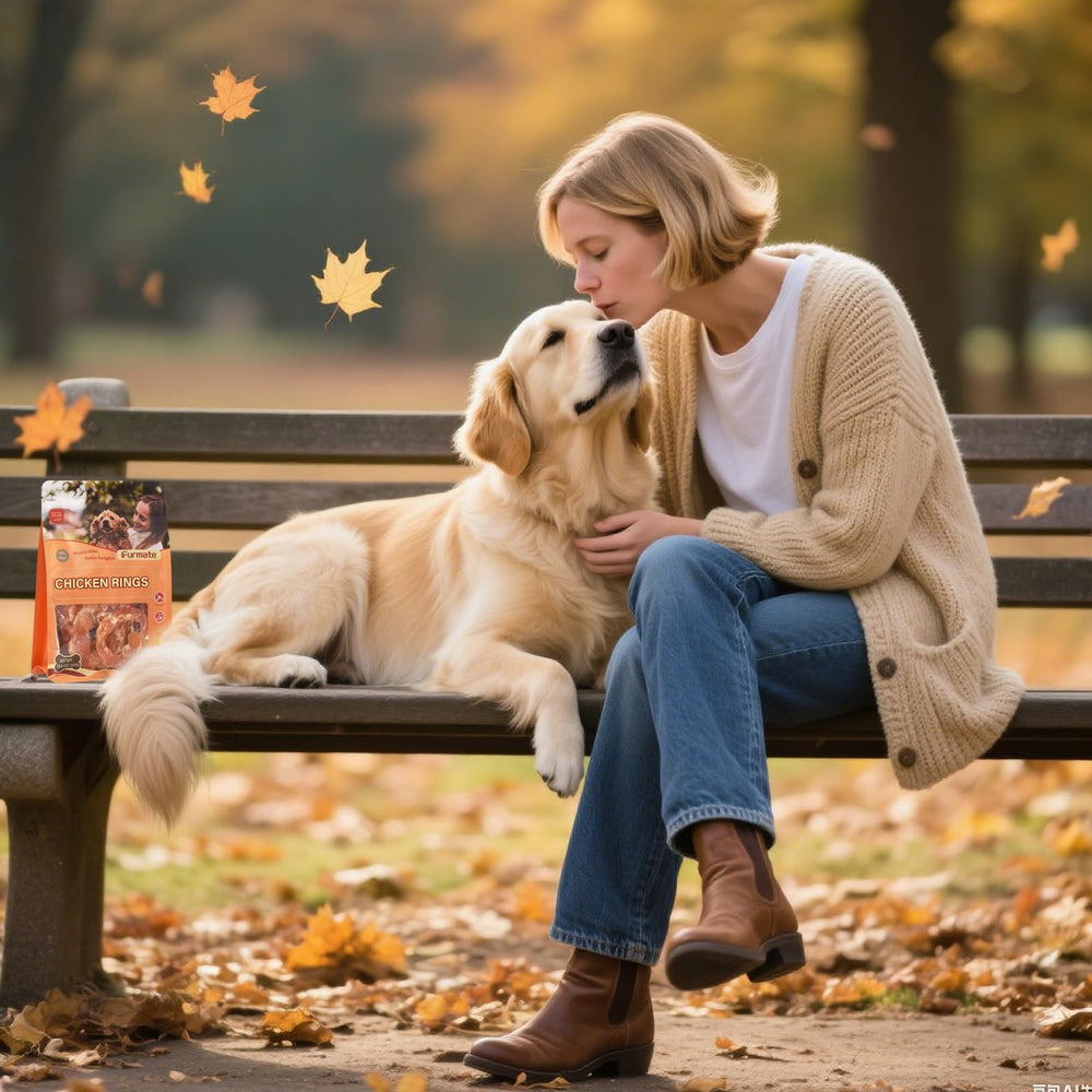 Furmate Multi-size dog rings—suitable for small, medium, and large dogs enjoying a long-lasting chew.